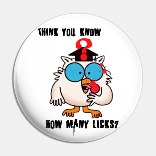 Tootsie Lollipop How Many Licks? Pin