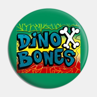 Dino Rasta Pin