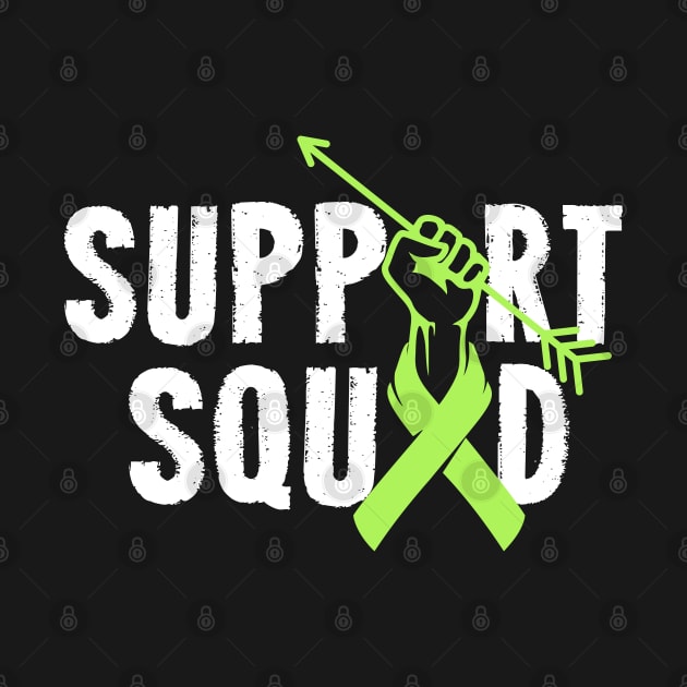 Support Squad lymphoma Cancer Awareness lymphocytes Ribbon by ArtedPool