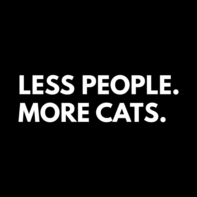 Less people more cats by Calculated