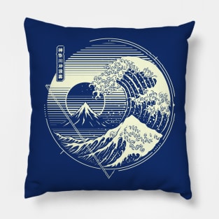 Glitch Wave V.2 Pillow