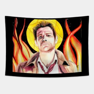 Patron Saint of Hell Tapestry