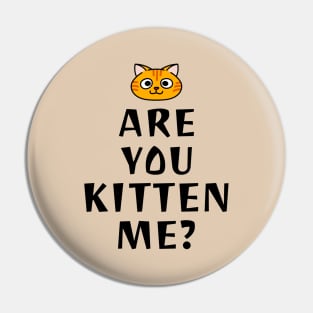 Cat funny humor slogan, cute aesthetic minimalist cat quote Pin