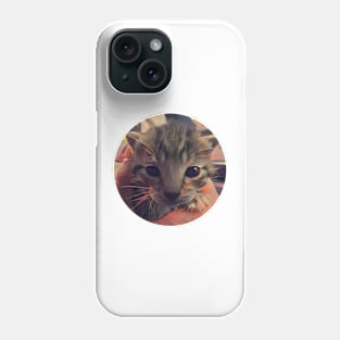 Anxious floppy cat Phone Case