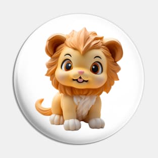 Adorable Kawaii Baby Lion Pin