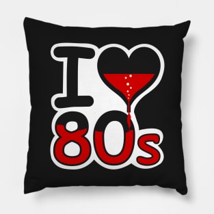 Love 80's Pillow