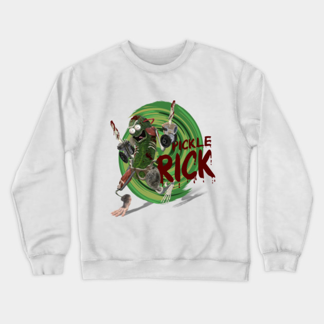 pickle rick pullover