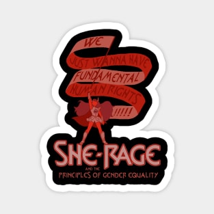 She-Rage Fundamental Rights "We" Option Magnet