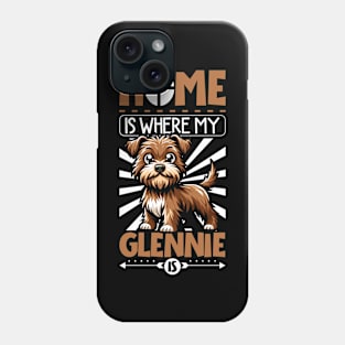 Home is with my Glen of Imaal Terrier Phone Case