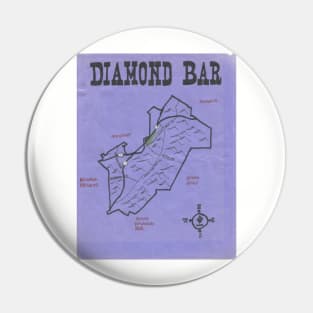 Diamond Bar Pin