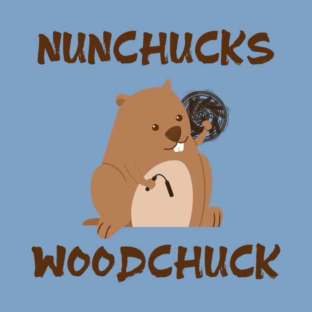 Nunchucks Woodchuck by WatershipBound