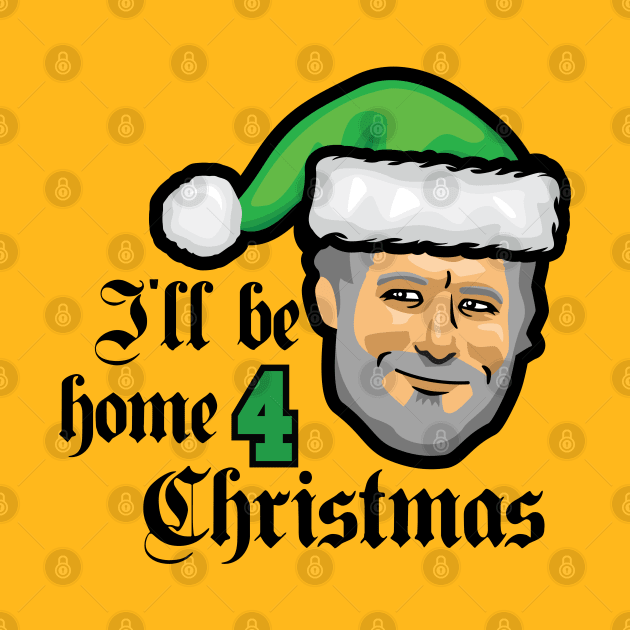 Brett Favre Santa Claus by Carl Cordes