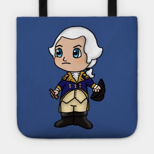 Chibi George Washington - Large Design Tote