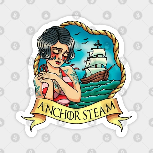 Anchor Steam Legacy Magnet by umarerikstore