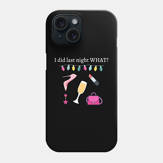 Party girl design Phone Case by ArtDreamStudio