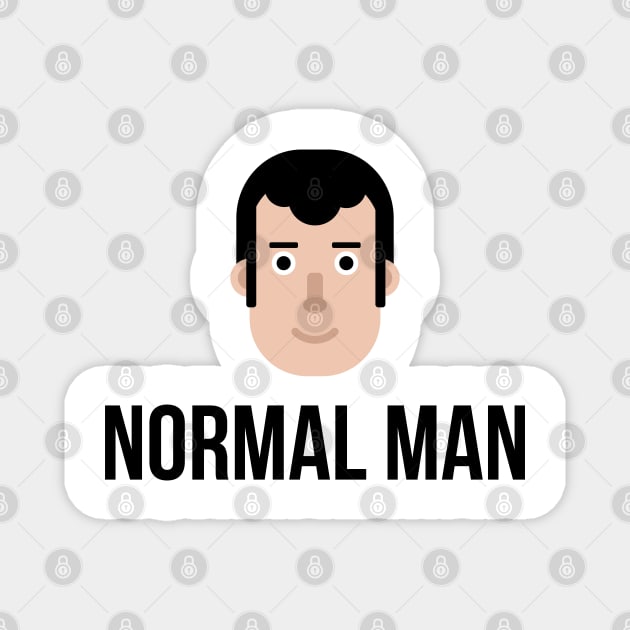 normal man Magnet by s4rt4