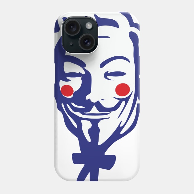 Colonel Fawkes Phone Case by nlsnnkla