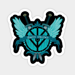 Shield Maiden Wings Classical design Magnet