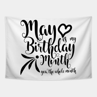 May Birthday Tapestry