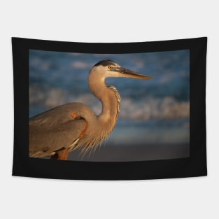 Sunset Heron Tapestry