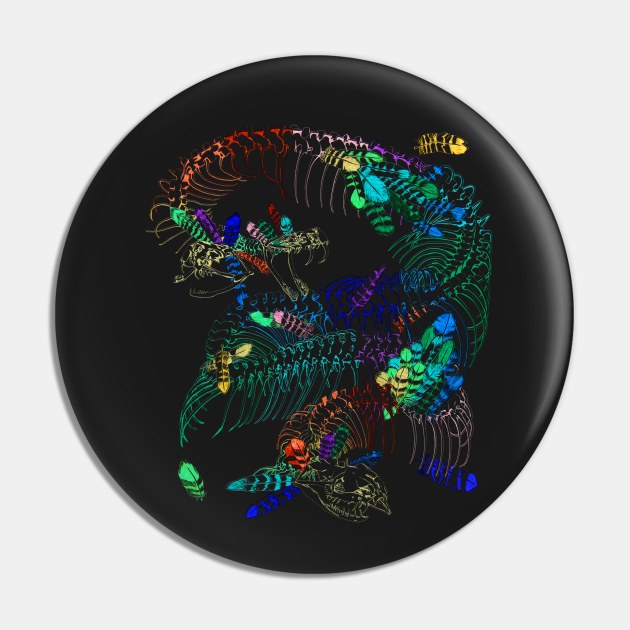 Anatomical Quetzalcoatl 2 Pin by RaLiz