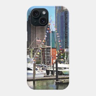 Jersey City NJ - Boat Pennants Phone Case