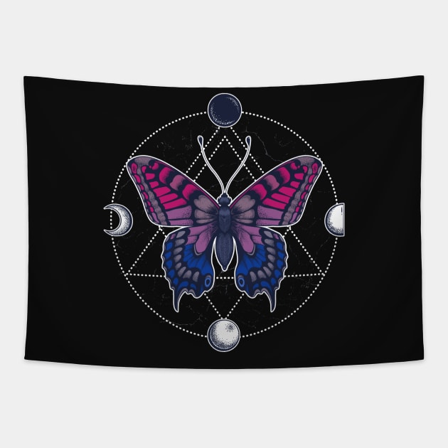 Bisexual Butterfly Tapestry by Psitta