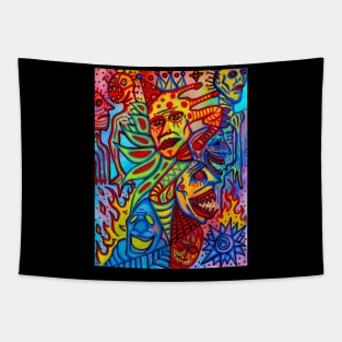 Monster Emotions Tapestry