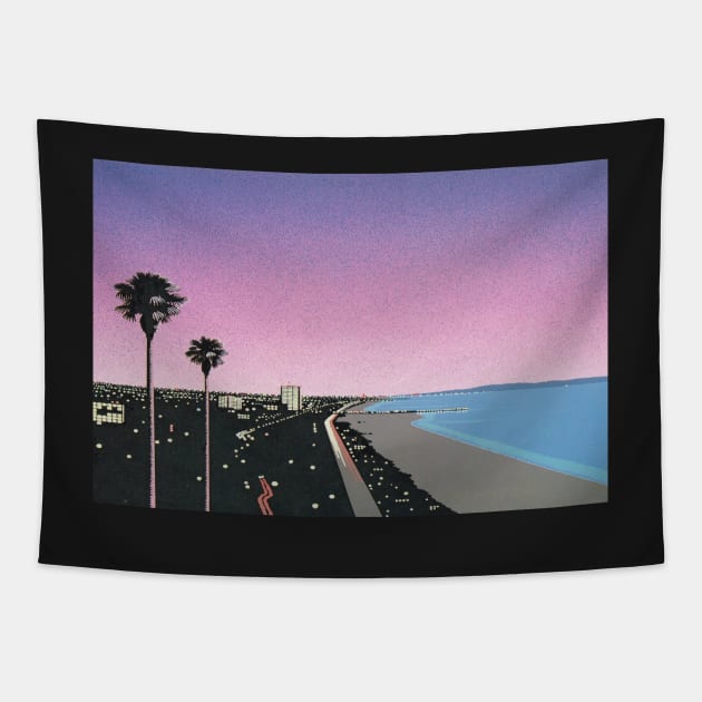 hiroshi nagai Tapestry by QualityArtFirst