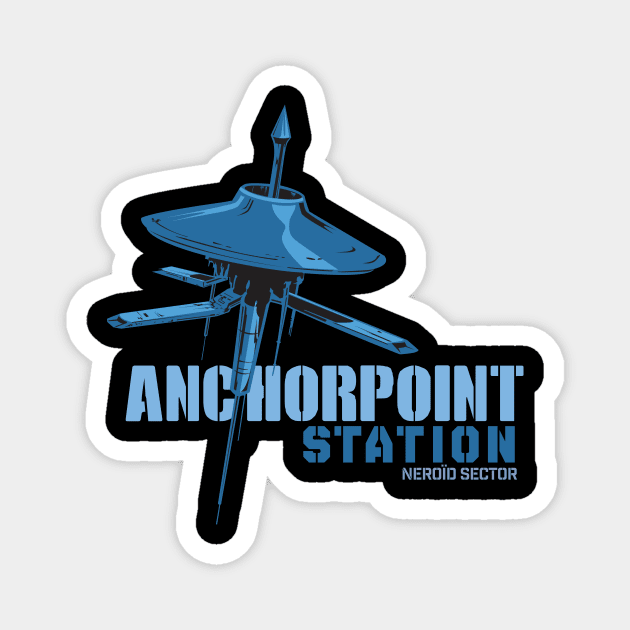 Anchorpoint Station Magnet by MindsparkCreative