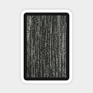 Black Fabric Texture Magnet