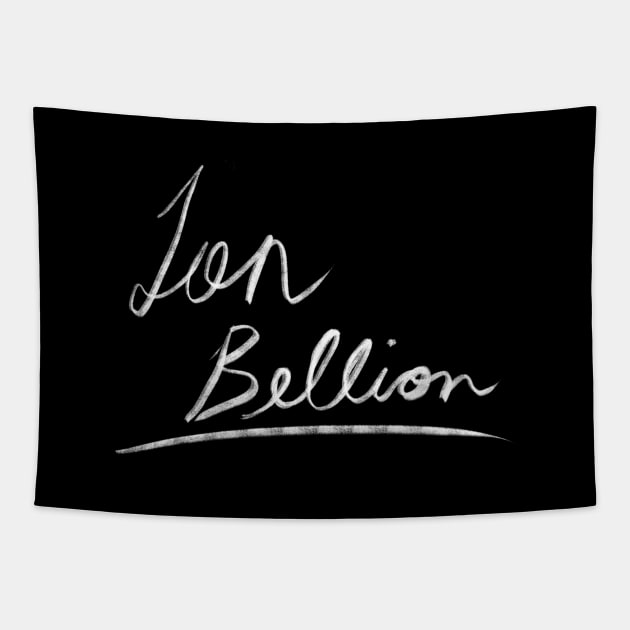 Jon Bellion Handwritten Tapestry by usernate