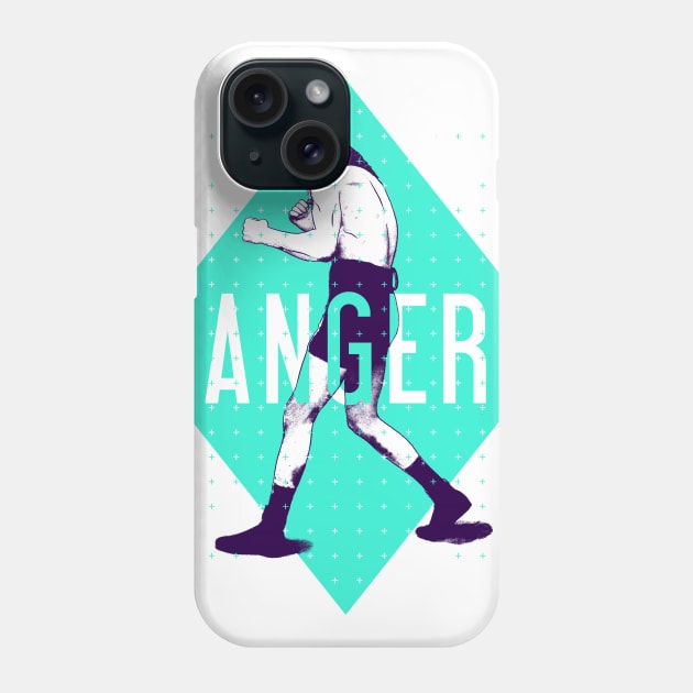Anger Phone Case by victorcalahan