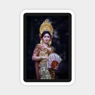 Balinese Bride Magnet