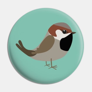 Cute sparrow Pin