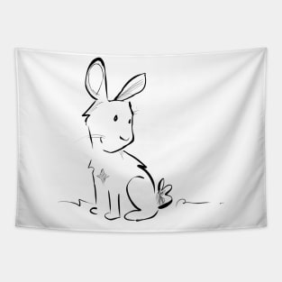 Content Bunny Tapestry