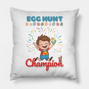 Egg Hunt Easter Champion Pillow