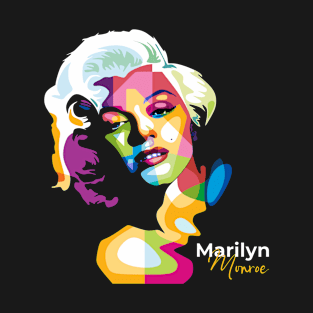 Marilyn Monroe Pop Art WPAP T-Shirt