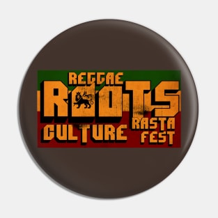 Reggae Roots Fest Pin