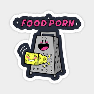 Food Porn - cheese grater Magnet