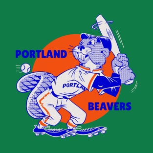 Retro Portland Beavers T-Shirt