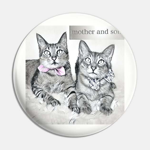 MOTHER AND SON ART Pin by CATUNIVERSE