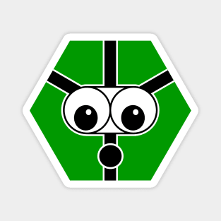 Hexy (18xx.games mascot) Magnet