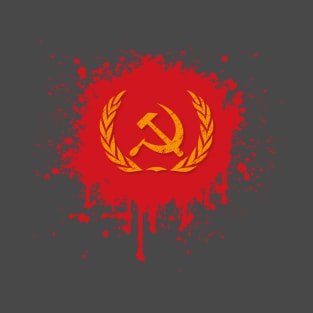 ussr on a red background T-Shirt