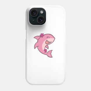 Pink Ocean Shark Phone Case