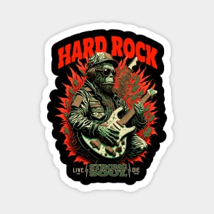 GORILLA APE ROCK ROLL HEAVY METAL Magnet