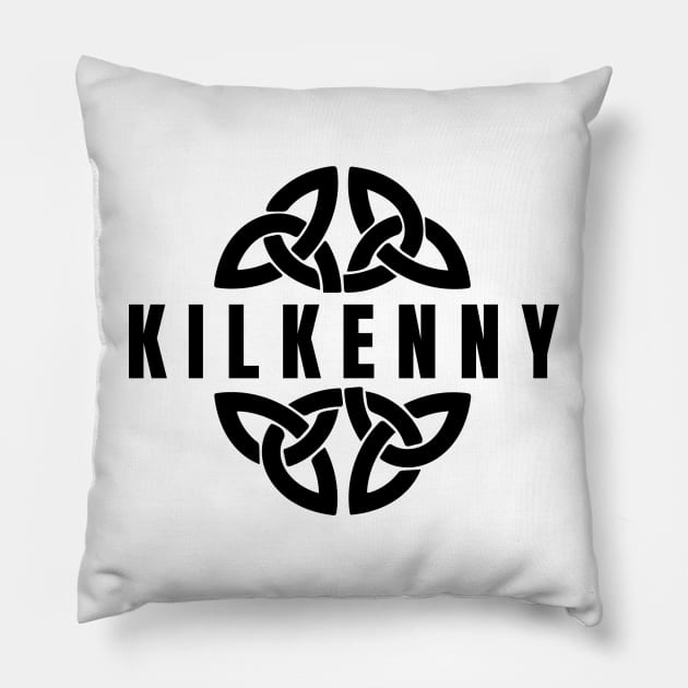 Kilkenny in Celtic Knot, Ireland Pillow by TrueCelt