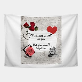 Silver Springs Lyrics Print Tapestry