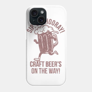 craft beer on the way Phone Case