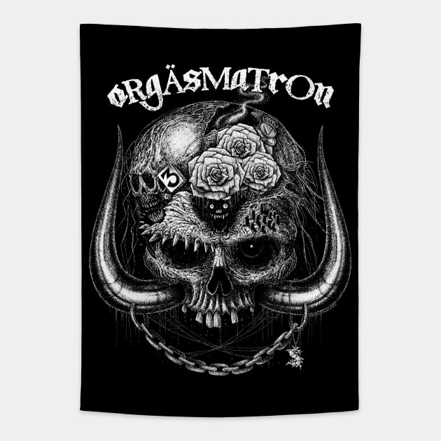 Orgasmatron, Sepultura, Motörhead, mashup Tapestry by PeligroGraphics